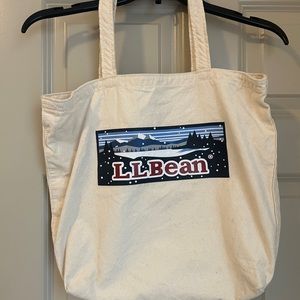 LLBean canvas tote